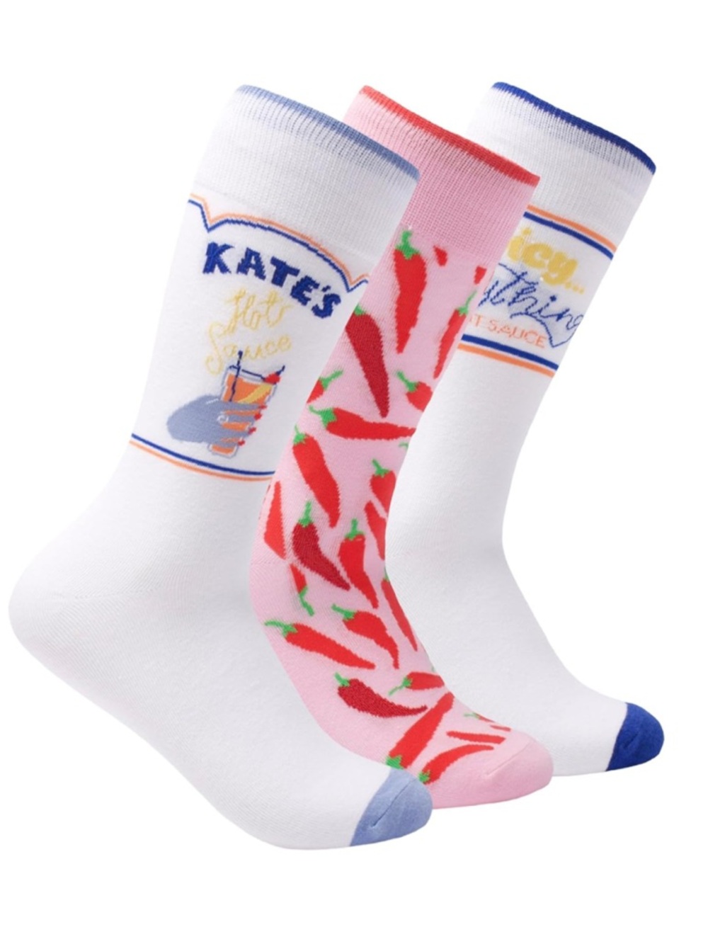 Kate Spade New York Crew Socks Pkg of 3 pairs - NWT